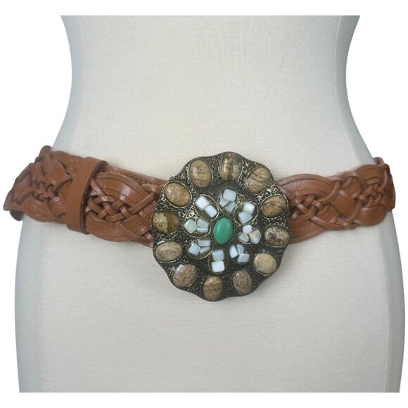 CAbi | Accessories | Cabi Belt Womens Medium Tan Leather  display picture 1